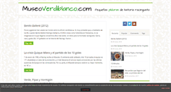 Desktop Screenshot of museoverdiblanco.com