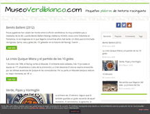 Tablet Screenshot of museoverdiblanco.com